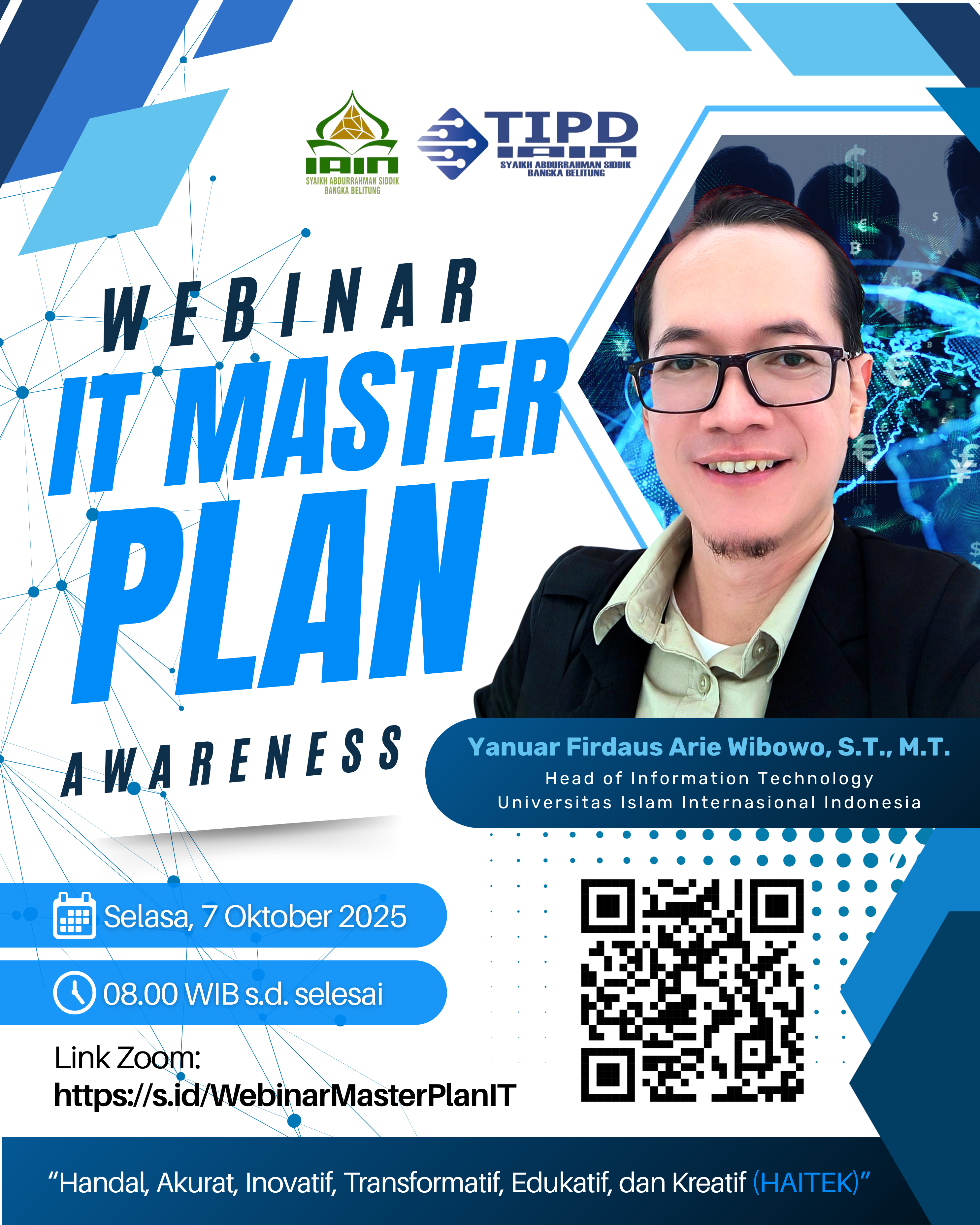 Webinar IT Master Plan Awarness