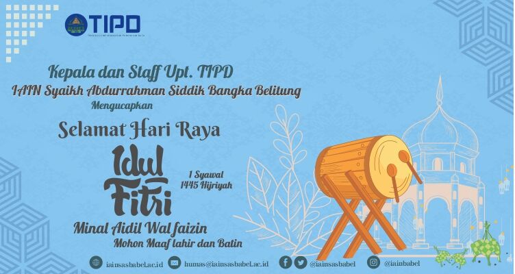 Selamat Hari Raya Idul Fitri 1445 H/2024 M