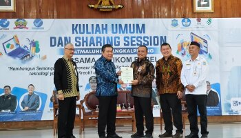 UPT TIPD IAIN SAS Babel Menerima Sertifikat Kompetensi Office Perkantoran di Atma Luhur Pangkalpinang