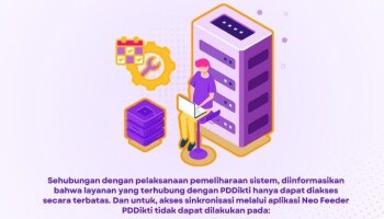 Maintenance Server PDDikti Juli 2025