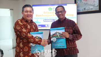 Perkuat Pengelolaan Teknologi Informasi, TIPD IAIN SAS BABEL Jalin Kerjasama dengan TIPD IAIN Parepare