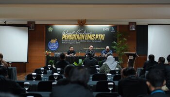 Operator EMIS IAIN SAS Babel Hadiri Rapat Koordinasi Pendataan EMIS PTKI