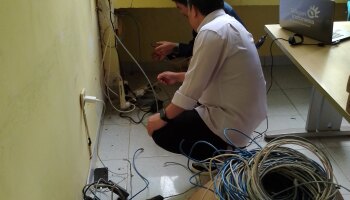 Ujicoba Layanan Indibiz PT. Telkom pada Fakultas Tarbiyah