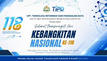 UPT TIPD IAIN SAS Babel Peringati Hari Kebangkitan Nasional 2026 dengan Semangat Transformasi Digital