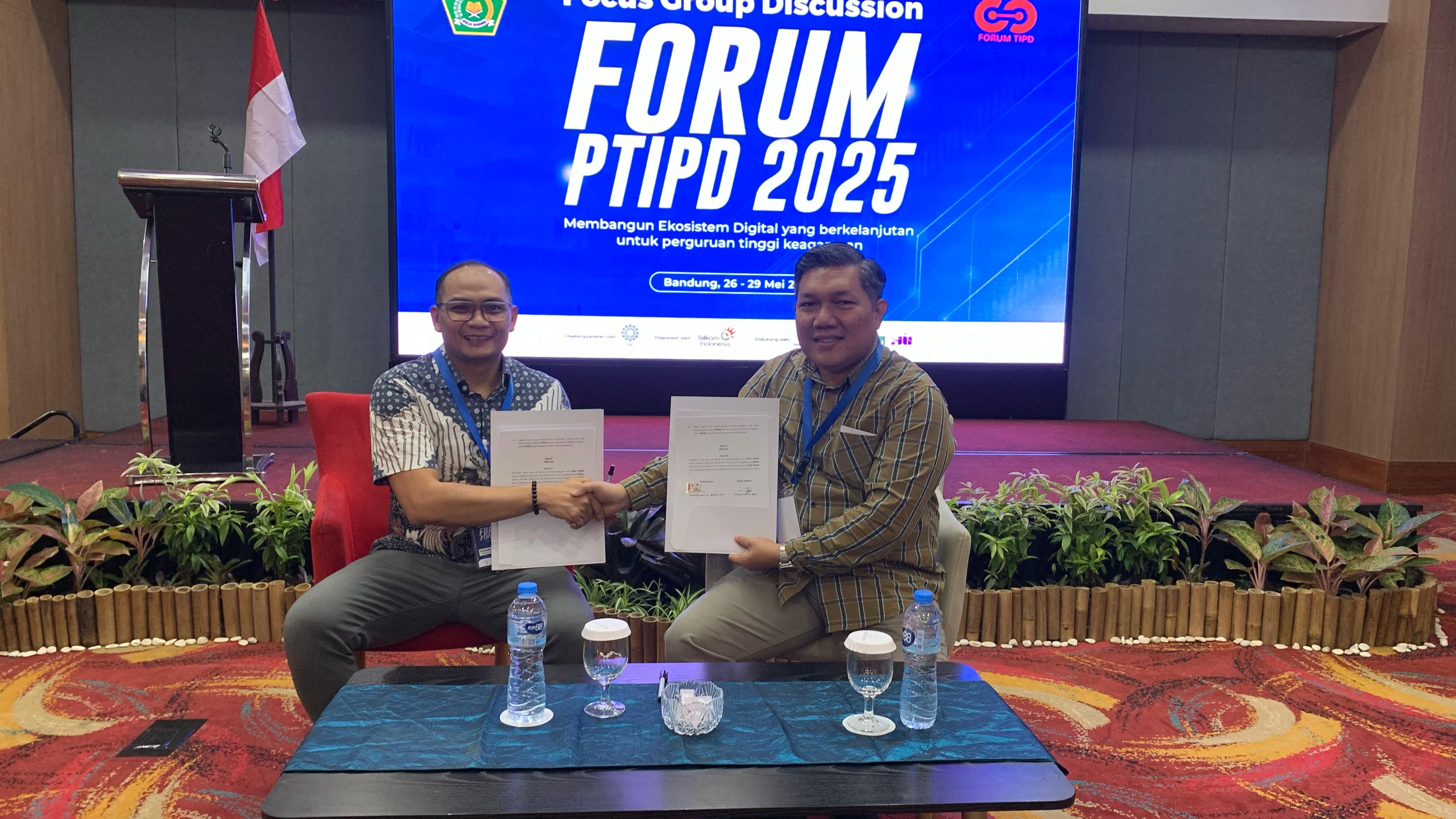 TIPD IAIN SAS BABEL dan PTIPD UIN SGD Bandung Jalin Kerja Sama